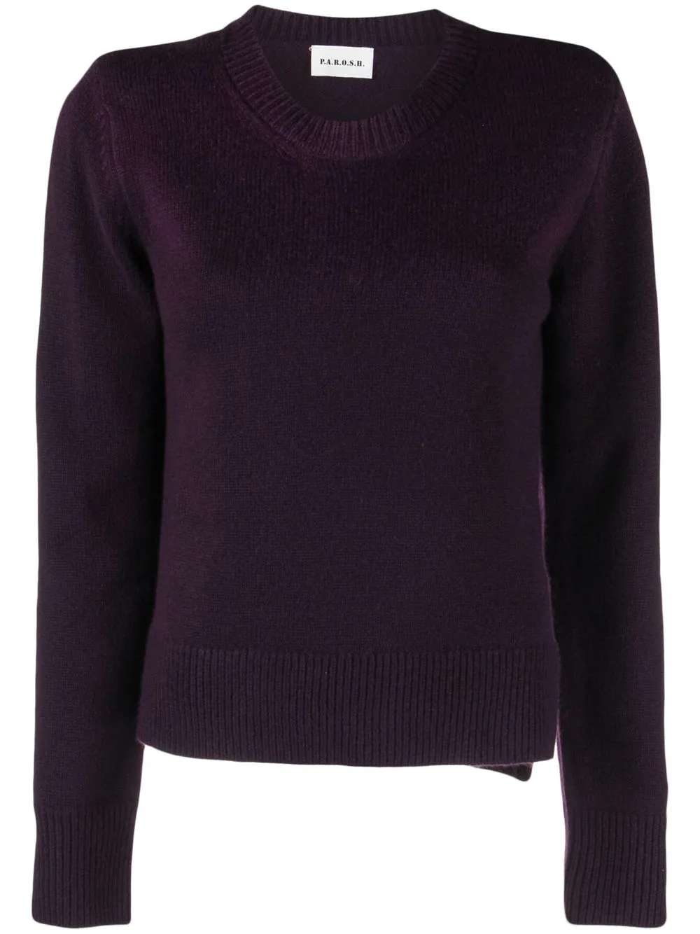 

P.A.R.O.S.H. round-neck long-sleeve jumper - Purple