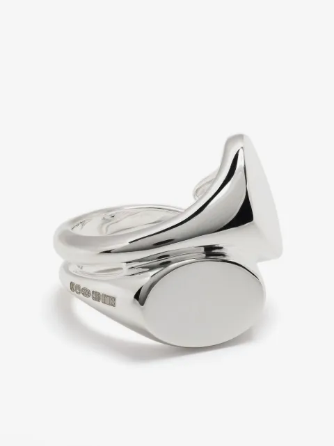 SWEETLIMEJUICE Siegelring aus Silber mit Logo-Gravur