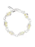 SWEETLIMEJUICE Eryn crystal-embellished bracelet - Silver