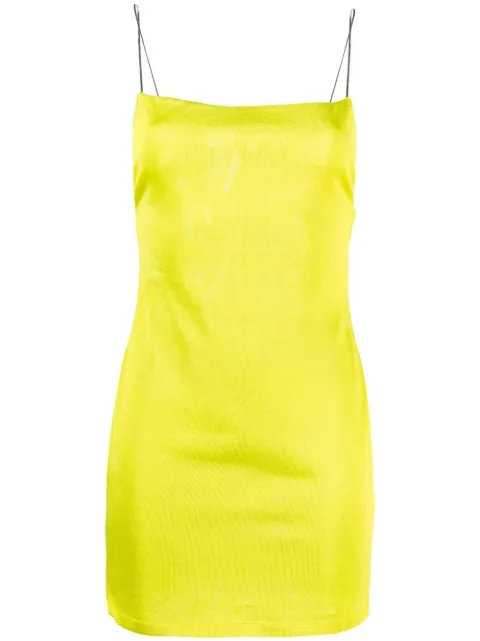 GAUGE81 Hira metallic straps minidress
