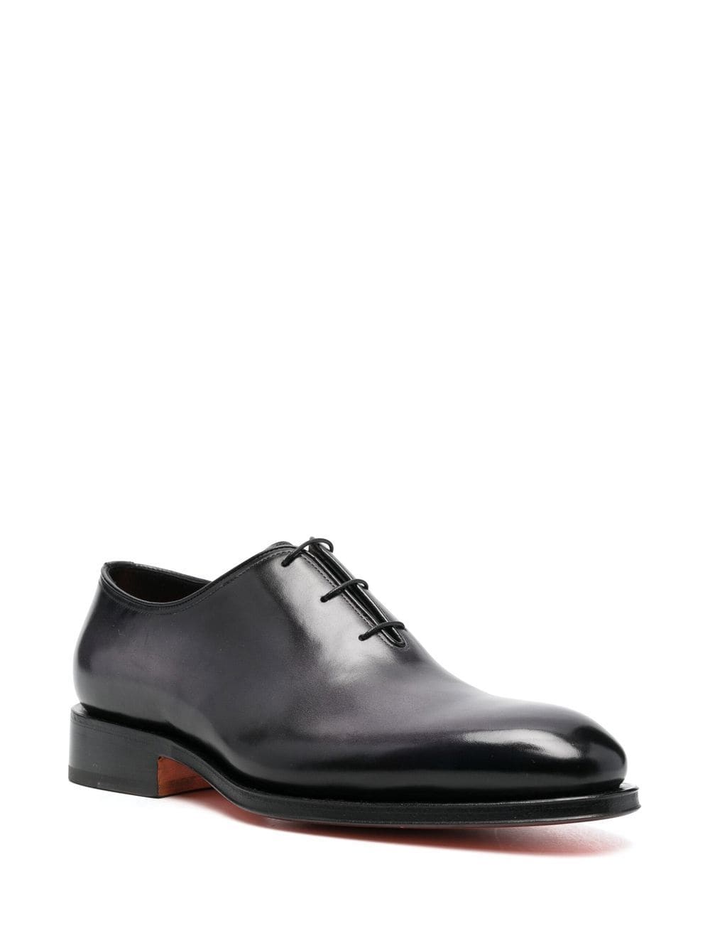 Santoni Deponent leren Oxford schoenen - Blauw