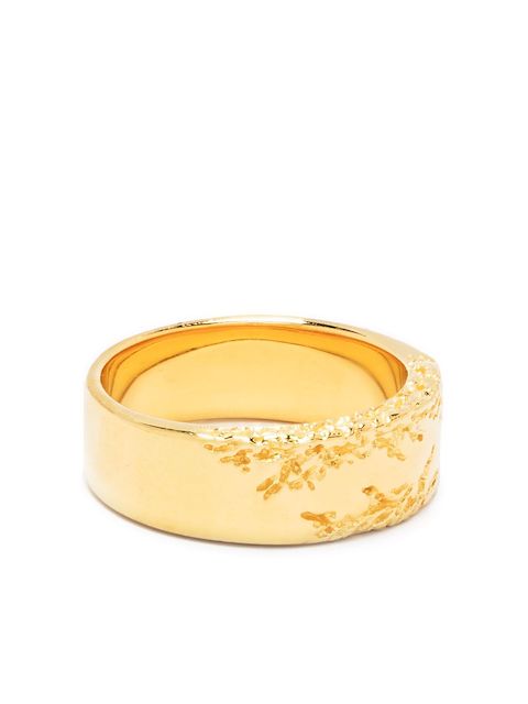 Maria Black Bridge engraved ring