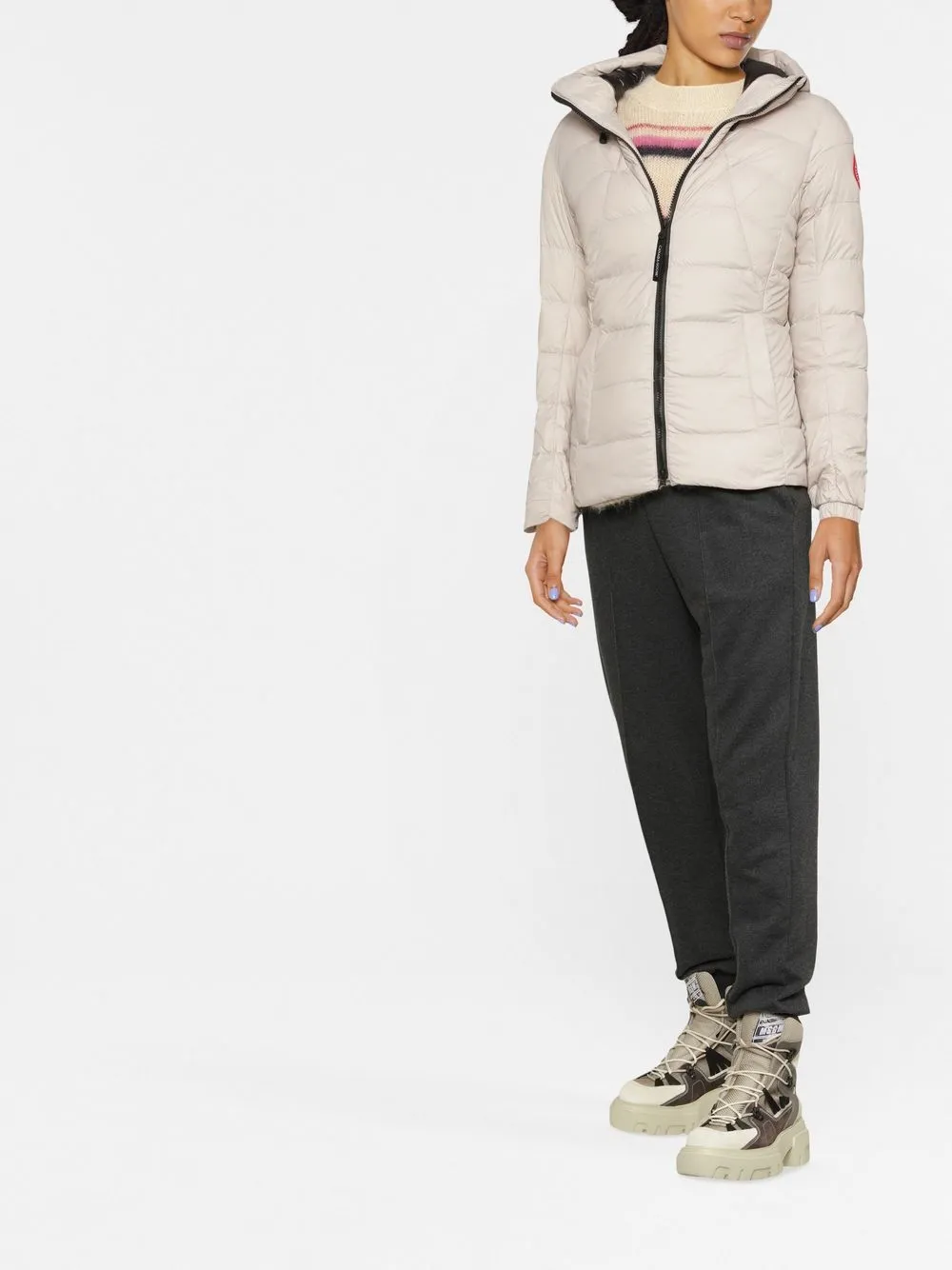Canada Goose logo-patch puffer jacket | Down Jackets | Image 2