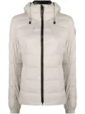 Canada Goose logo-patch puffer jacket - Pink