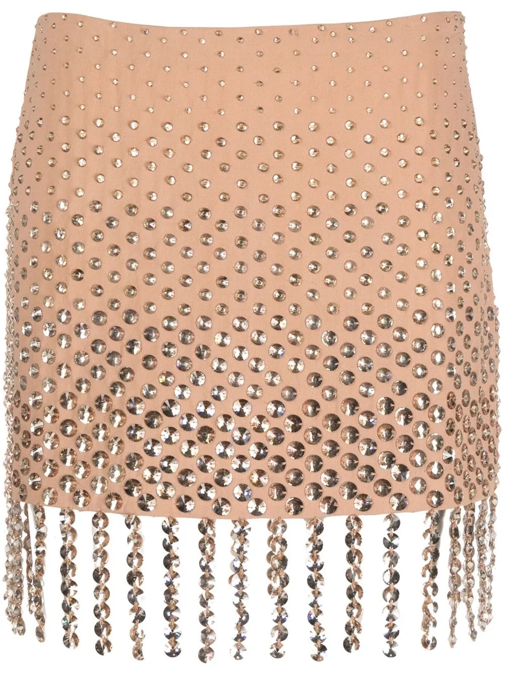 

Blumarine falda corta con detalles de cristal - Neutro