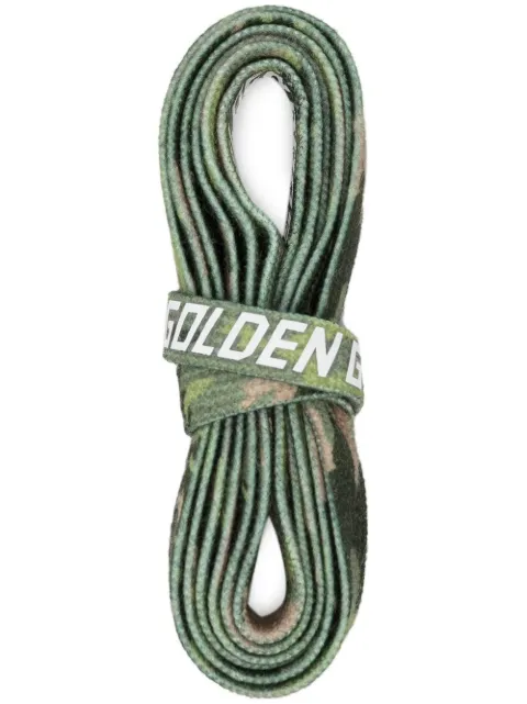 Golden Goose camouflage-printed shoe laces