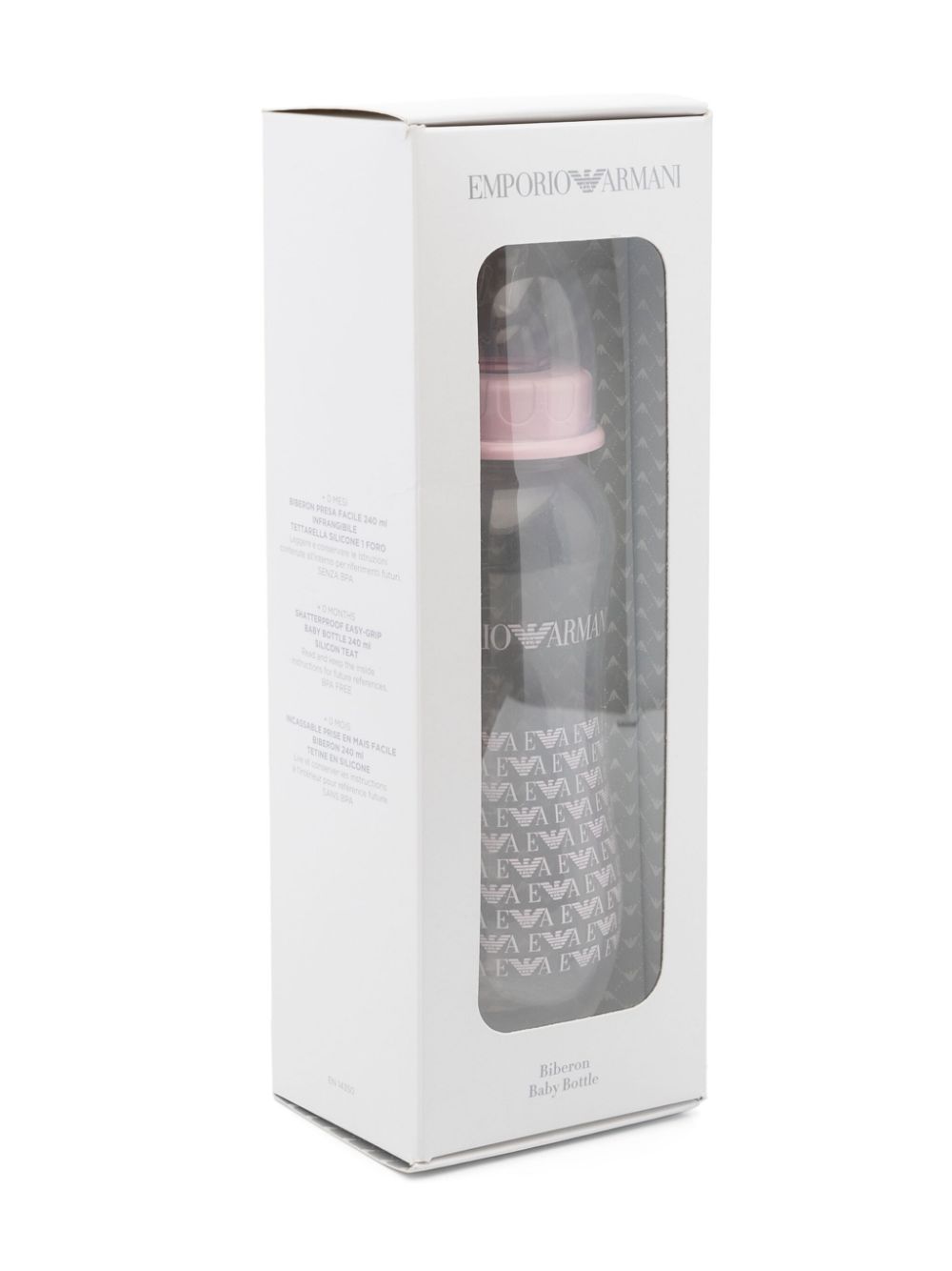 Emporio Armani Kids logo-print baby bottle - Neutrals