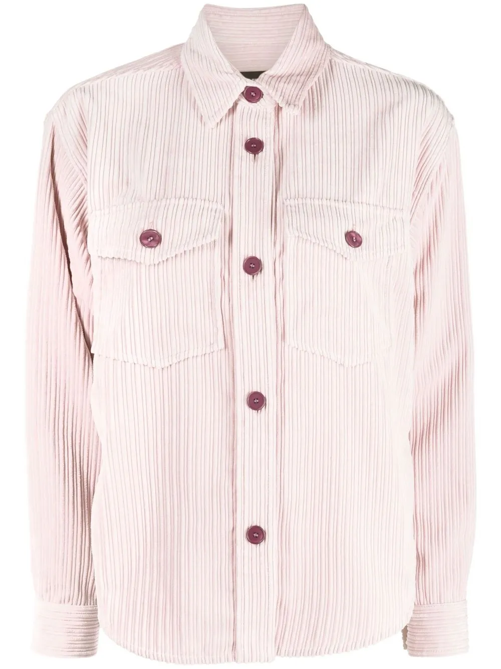 

Isabel Marant Madiana corduroy overshirt - Pink