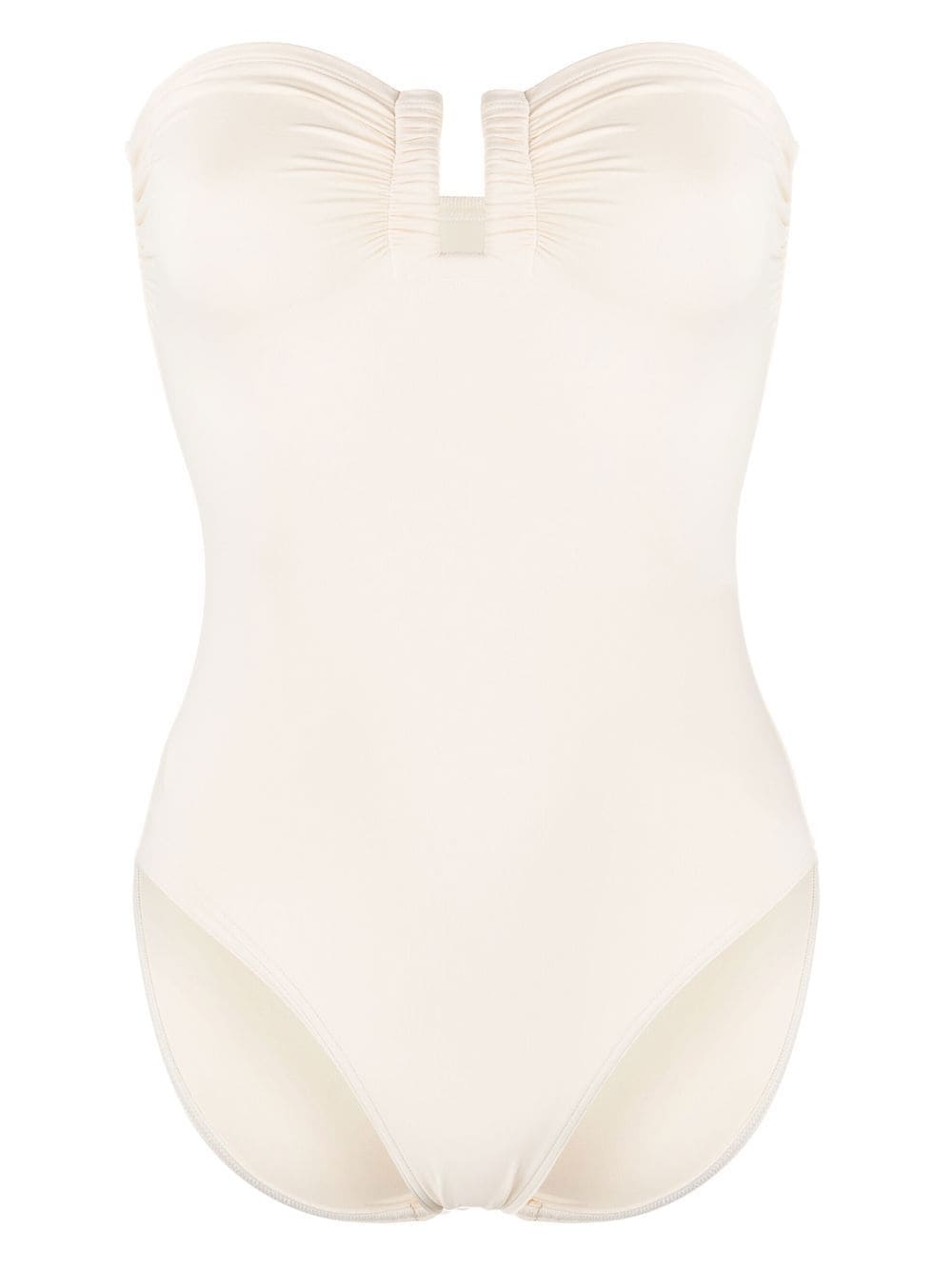Image 1 of ERES ruched cut-out swimsuit
