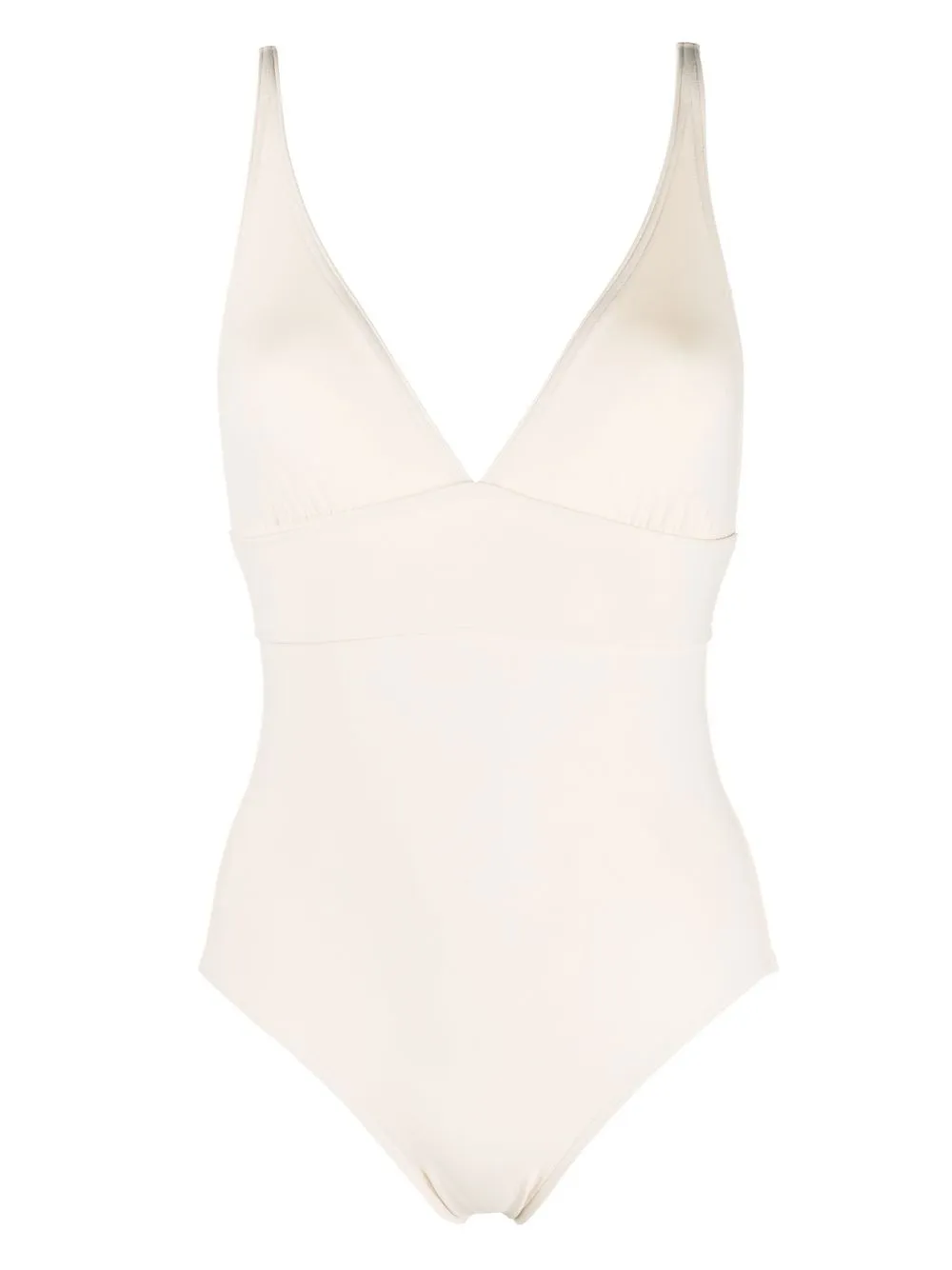 

ERES Larcin triangle tank swimsuit - Neutrals