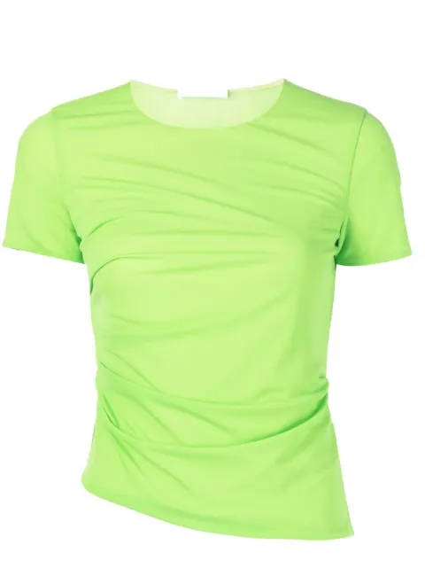 Helmut Lang ruched-detail T-shirt