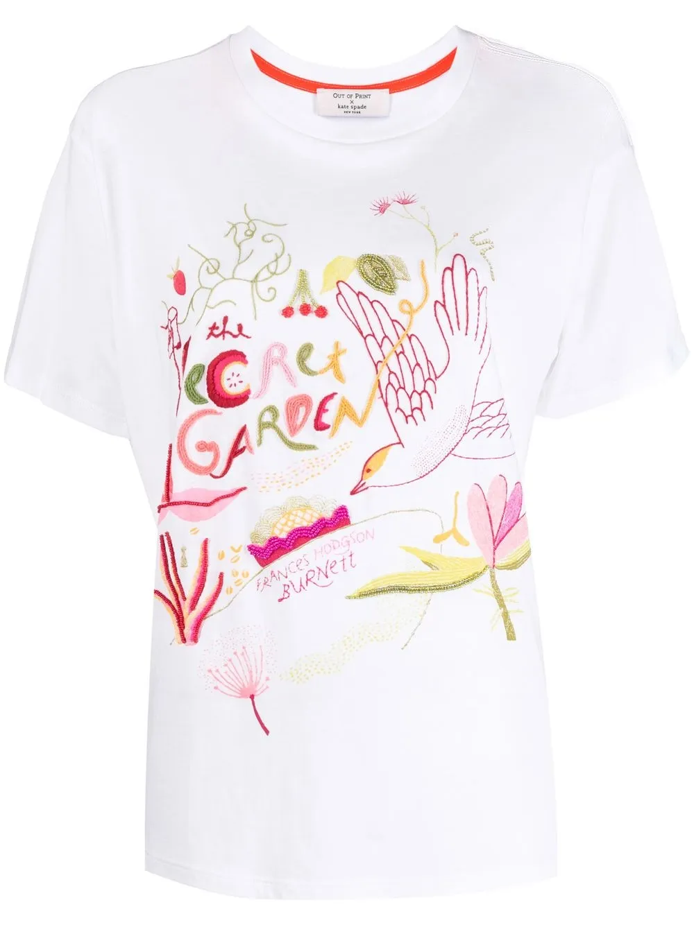 

Kate Spade playera con bordado - Blanco