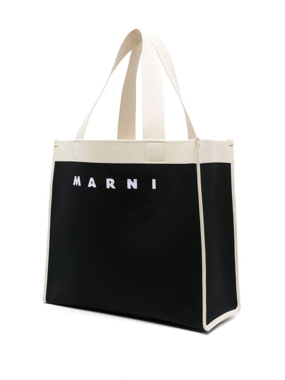 Marni logo-print Tote Bag - Farfetch