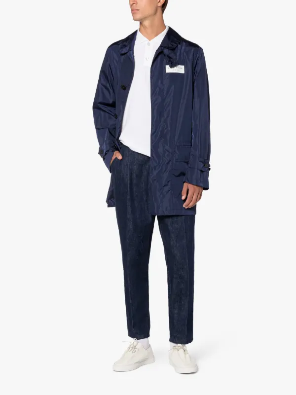Rain X Shine Torrential Navy A Line Packable Raincoat