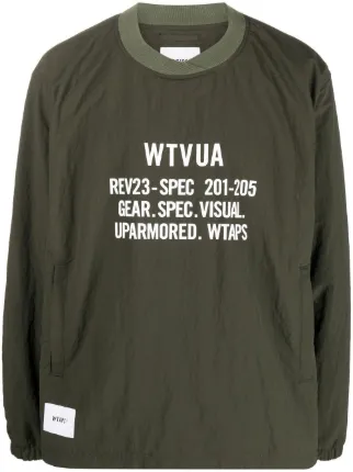 WTAPS プリントロゴ スウェット XL ブラック WTAPS ダブルタップス SCREEN WTAPS 17 VUA プリント スウェット