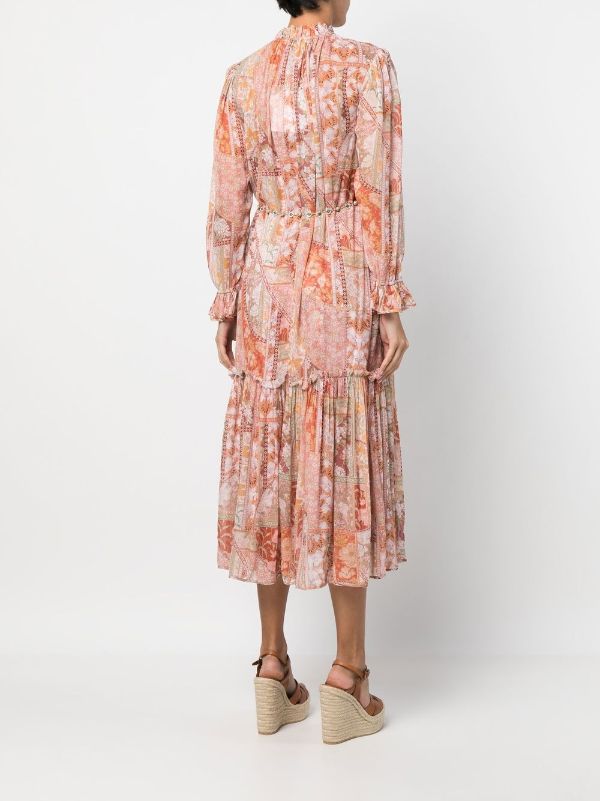 Kaleidoscope floral outlet dress