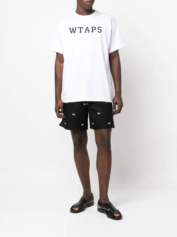 WTAPS Seagull 01 Embroidered Track Shorts - Farfetch