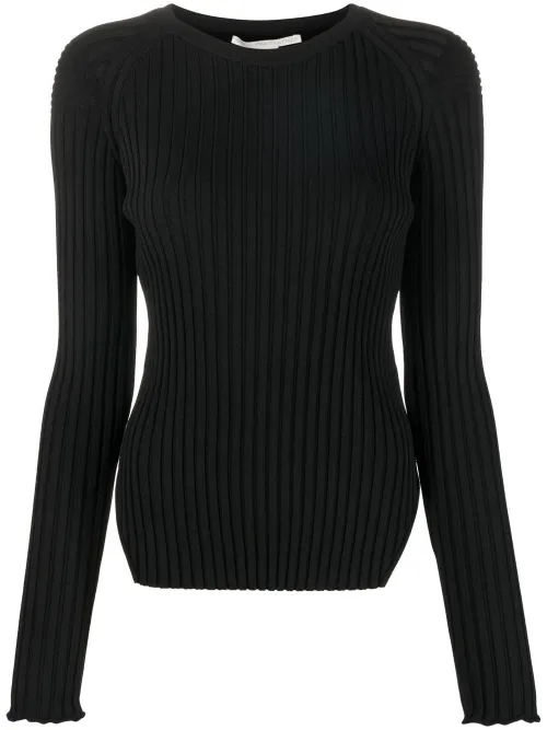 Haut nervuré à manches longues - Stella McCartney - Modalova