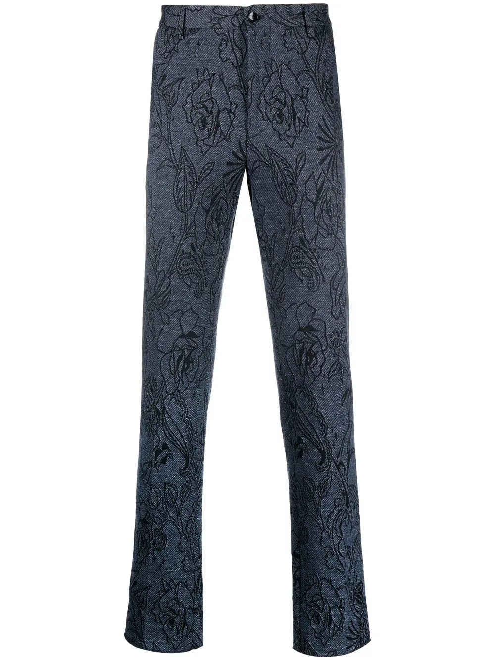 

ETRO pantalones con diseño floral - Azul