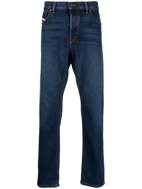 Diesel mid-rise slim-fit jeans