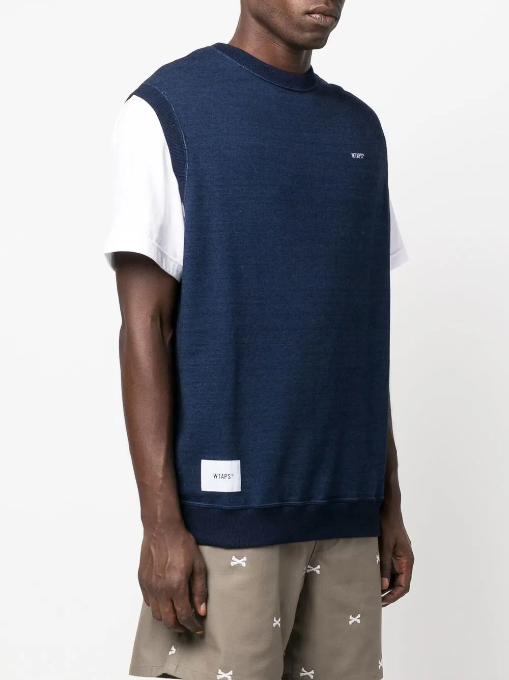 WTAPS Ditch logo-embroidered Sweater Vest - Farfetch