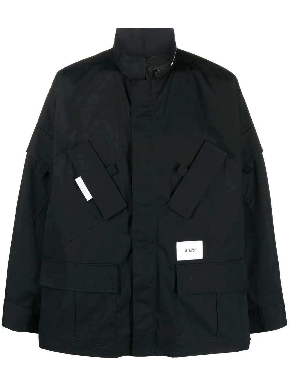 WTAPS Funnel Neck zip-up Jacket - Farfetch