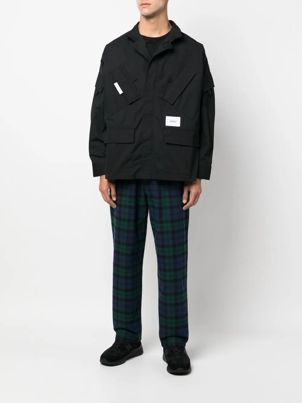 WTAPS Funnel Neck zip-up Jacket - Farfetch