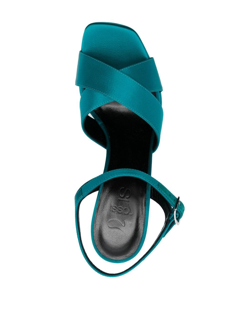 Shop Si Rossi 140mm Buckle-fastening Sandals In Blau