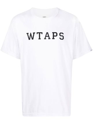 WTAPS Academy logo-print T-shirt - Farfetch