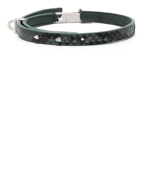 Rick Owens textured slim choker