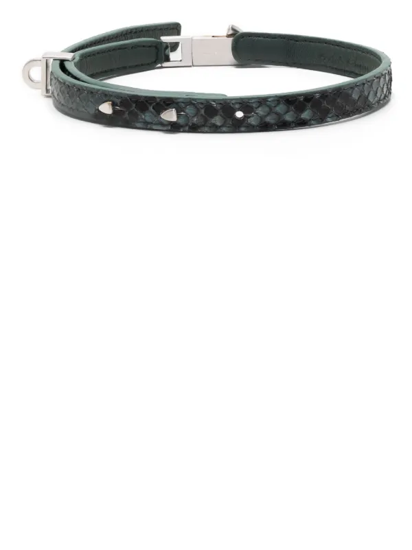 RICK OWENS BEVELED CHOKER チョーカー Crystal Beveled Choker in Dark Bronze – SVRN