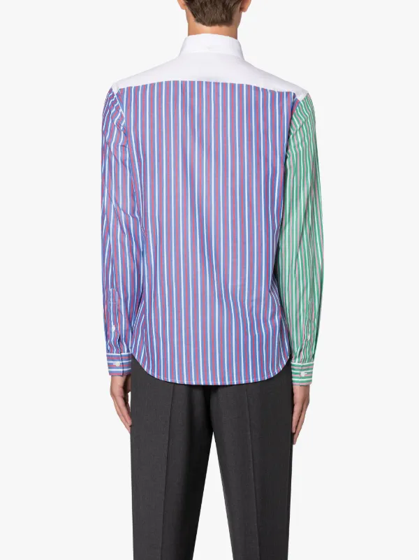 FUN BLOOMSBURY Stripe Cotton Shirt