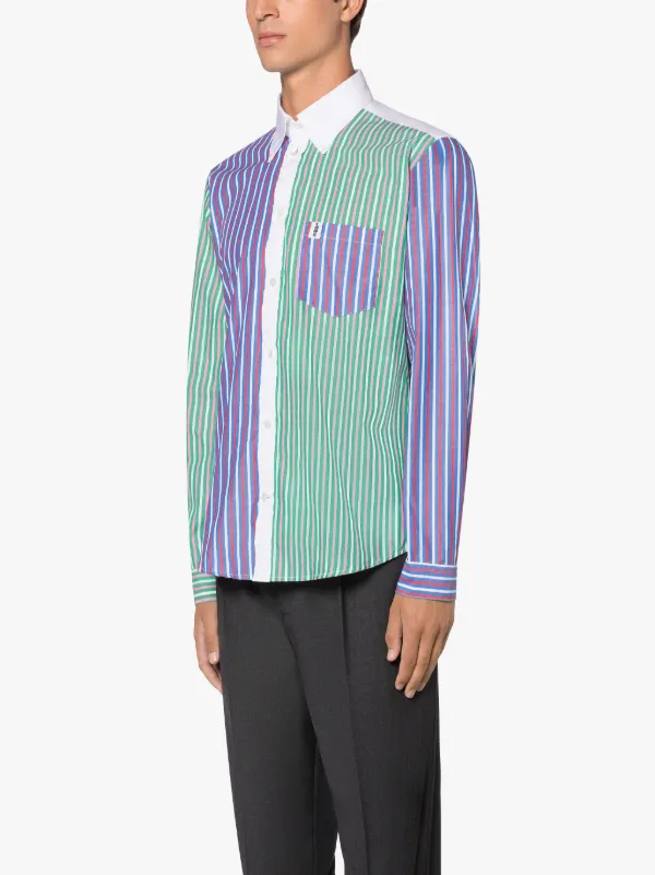 FUN BLOOMSBURY Stripe Cotton Shirt