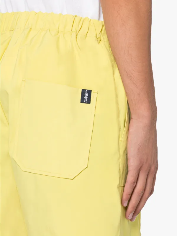 PLAIN CAPTAIN Yellow ECO DRY Shorts
