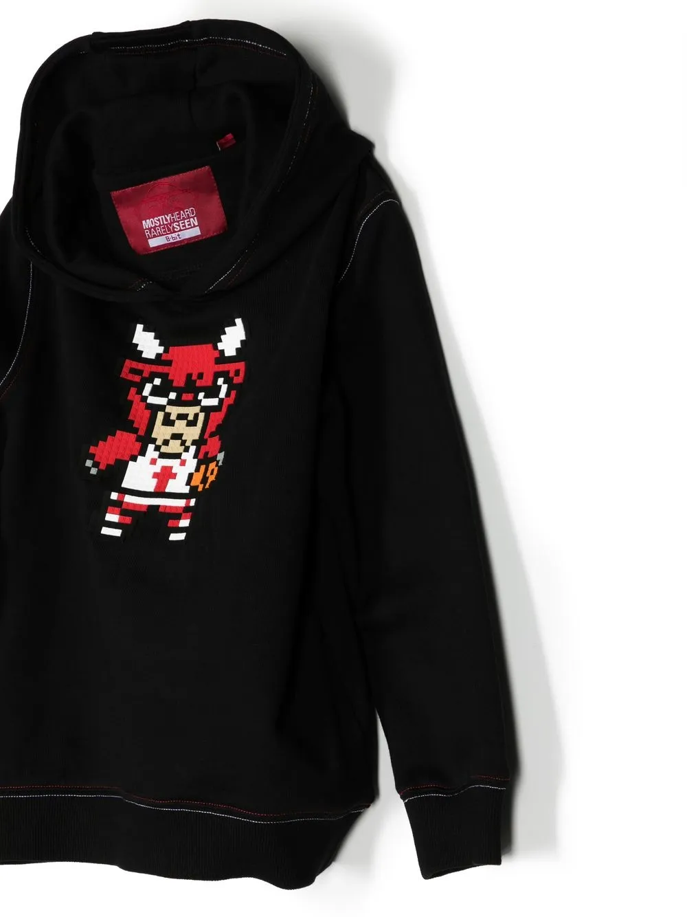  Mostly Heard Rarely Seen 8 Bit Hoodie Mit chicago Print   Schwarz 