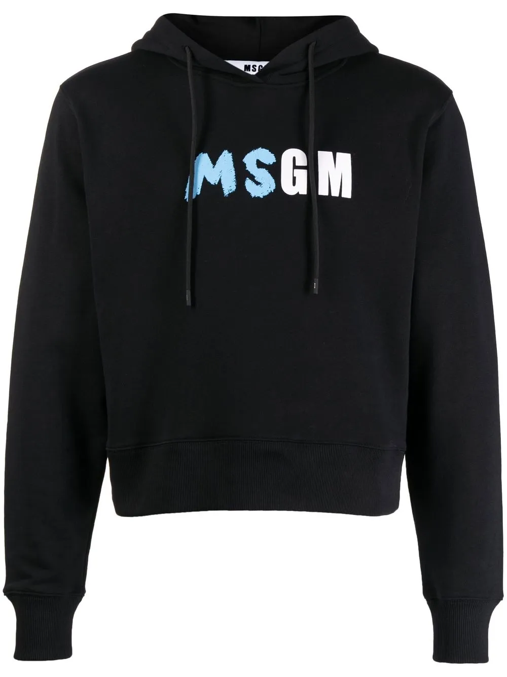 

MSGM hoodie con logo estampado - Negro