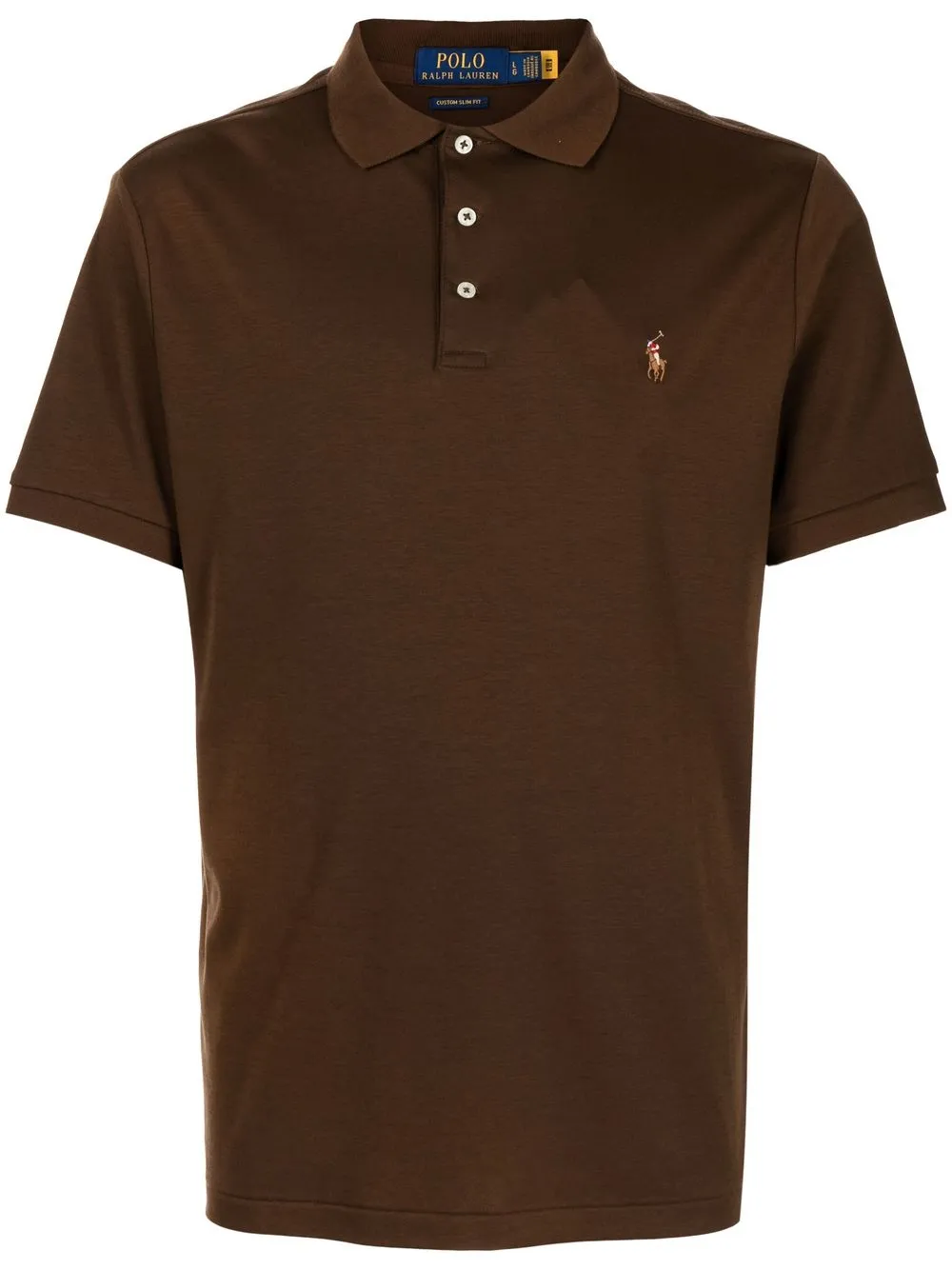 

Polo Ralph Lauren playera tipo polo con logo bordado - Marrón