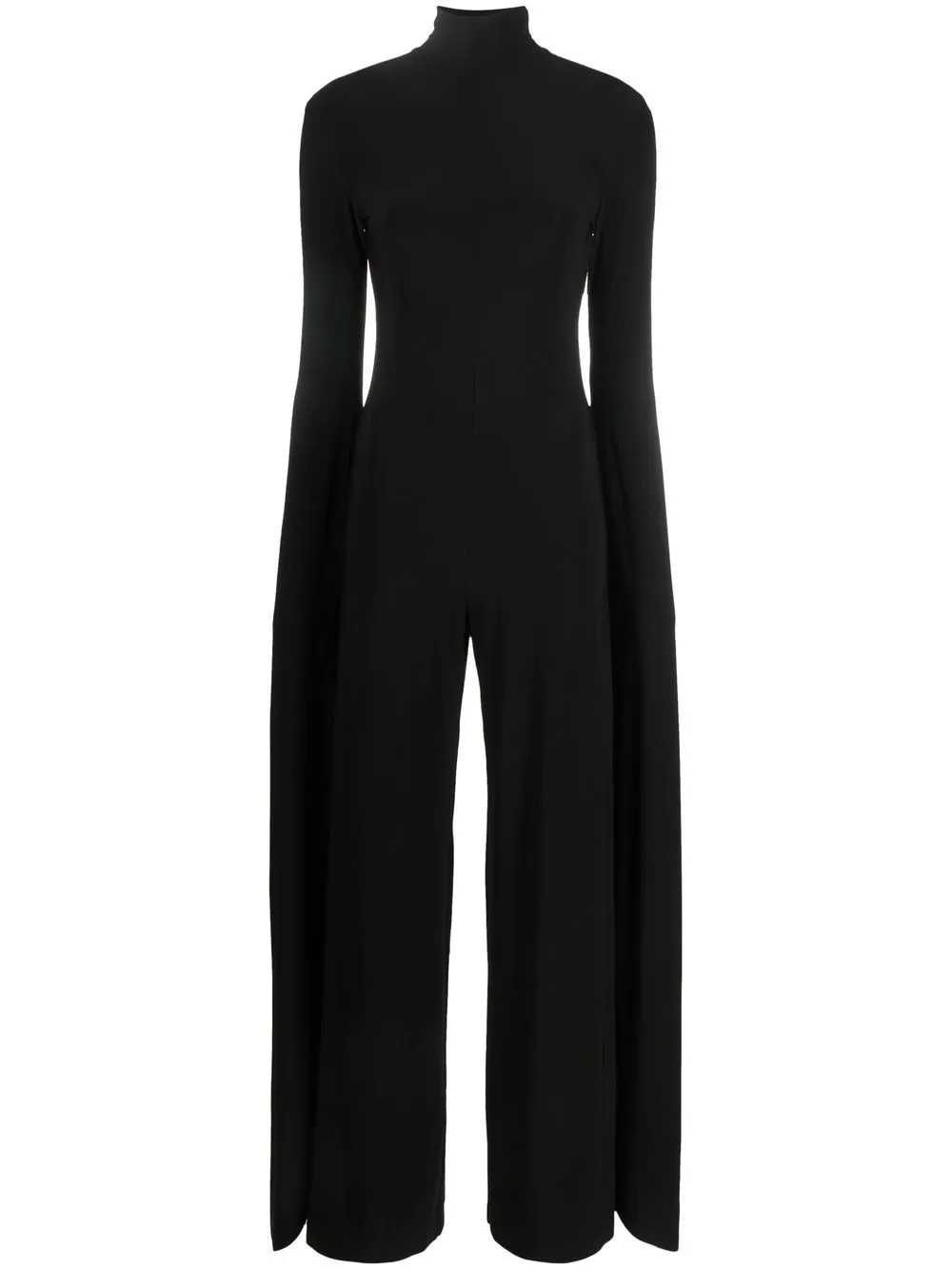 

Norma Kamali jumpsuit ancho con espalda descubierta - Negro