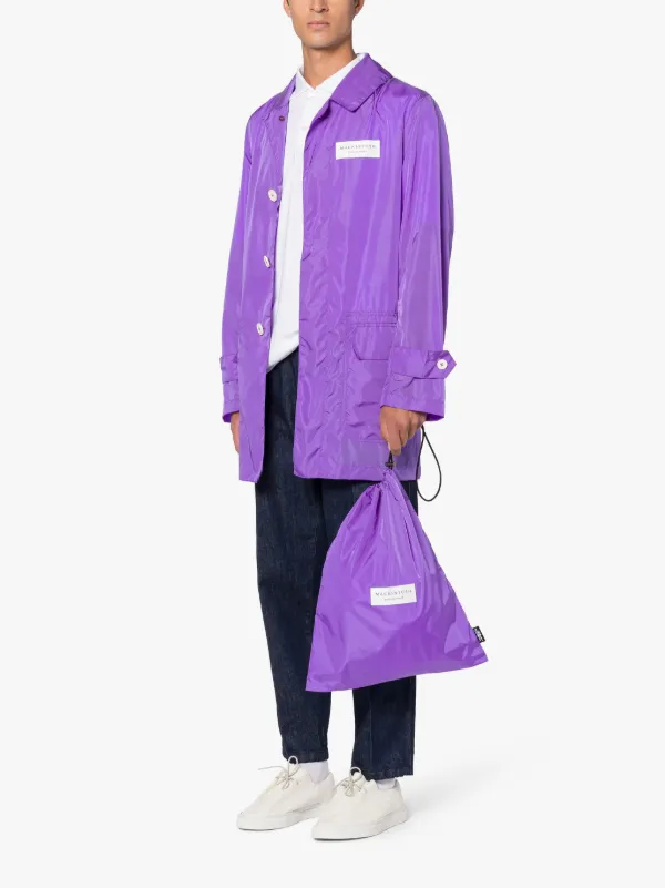 RAIN X SHINE TORRENTIAL Lilac A Line Packable Raincoat