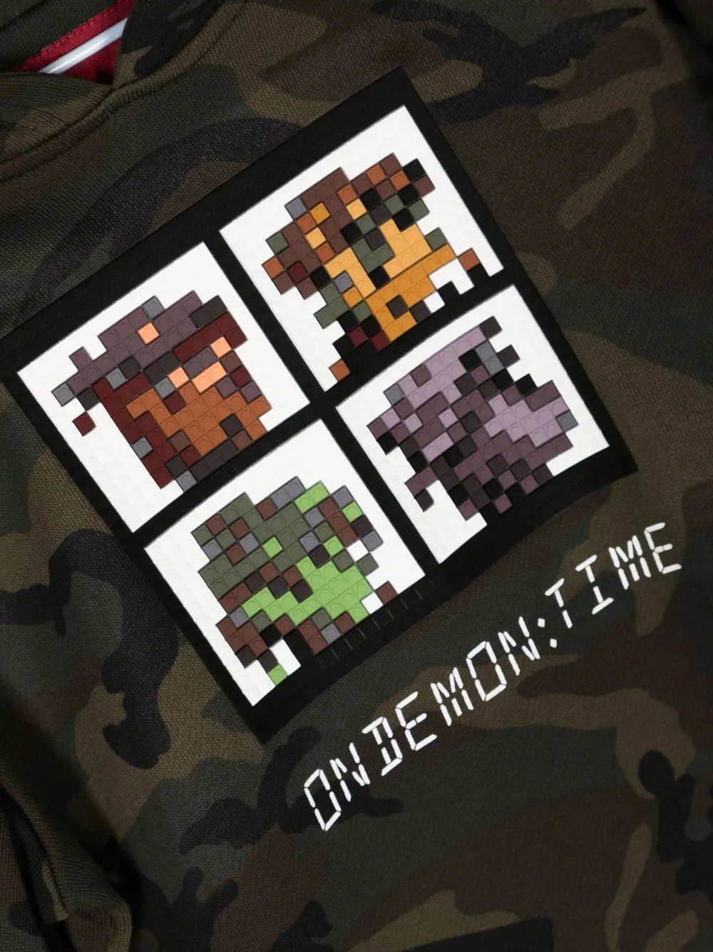  Mostly Heard Rarely Seen 8-bit On Demon Time Hoodie - Green 