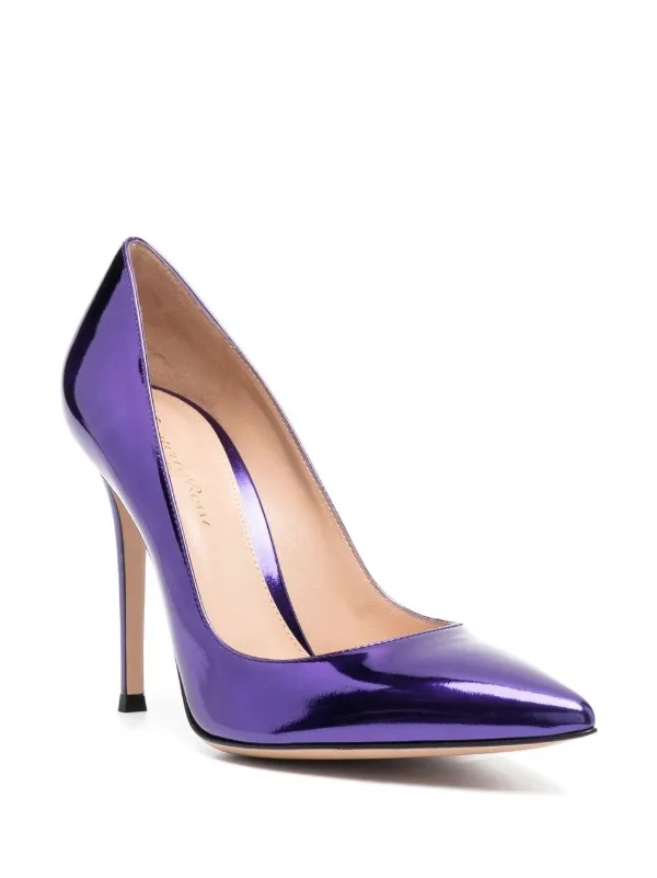 Gianvito rossi purple store pumps