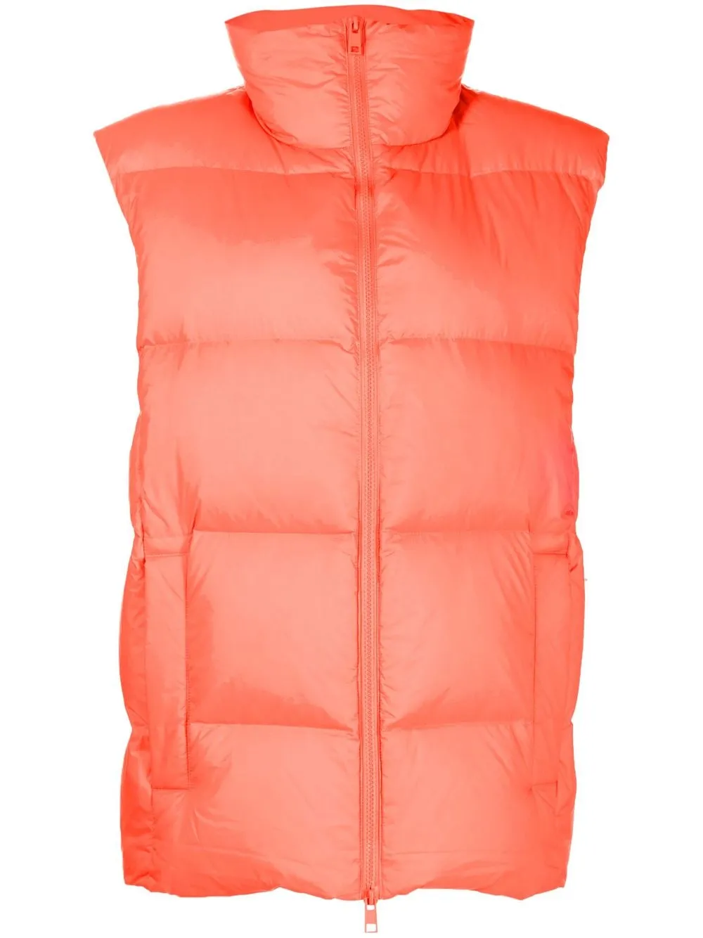 

MSGM high neck padded gilet - Orange