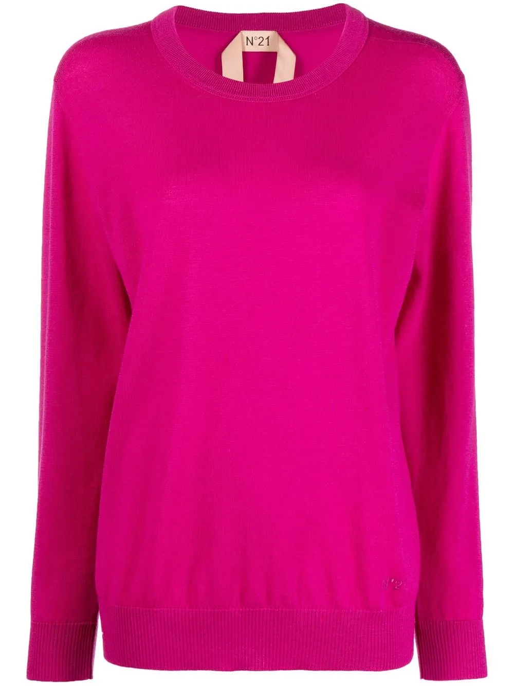 

Nº21 virgin wool jumper - Pink