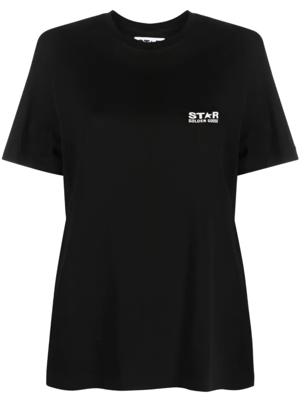 Golden Goose Star-print T-shirt in Black