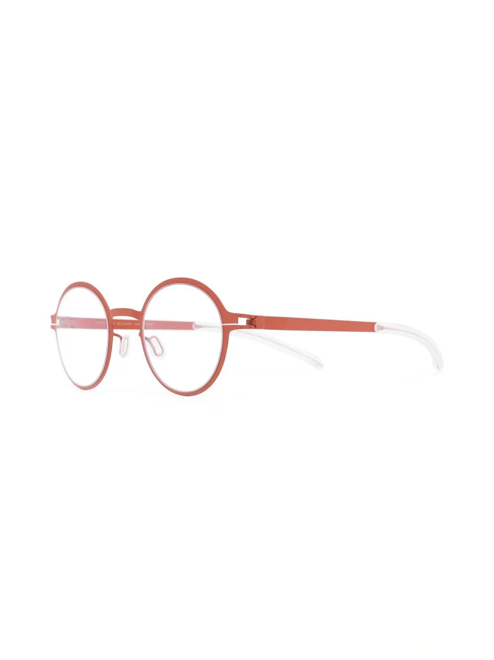 Mykita Bril met rond montuur - Oranje