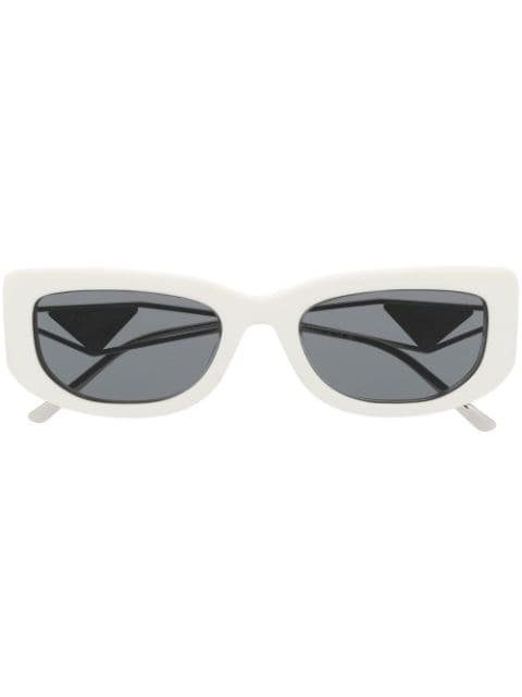 Prada Eyewear - logo plaque tinted sunglasses