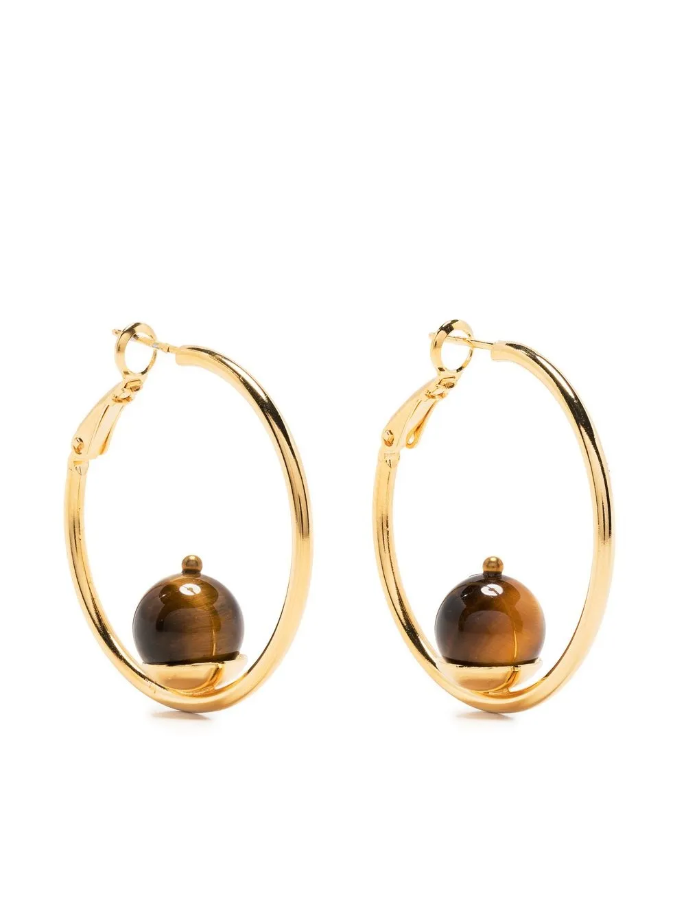 DESTREE Small Sonia Hoop Earrings - Farfetch