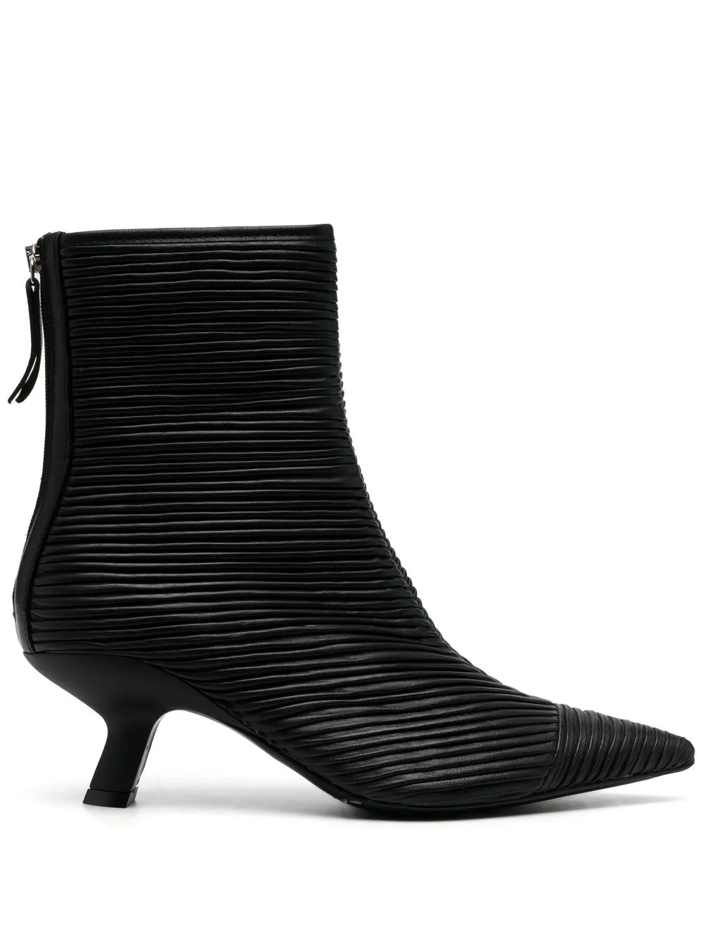 

Vic Matie botines Ribbed Slash - Negro