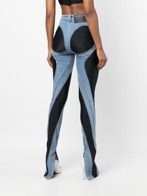 mugler jeans