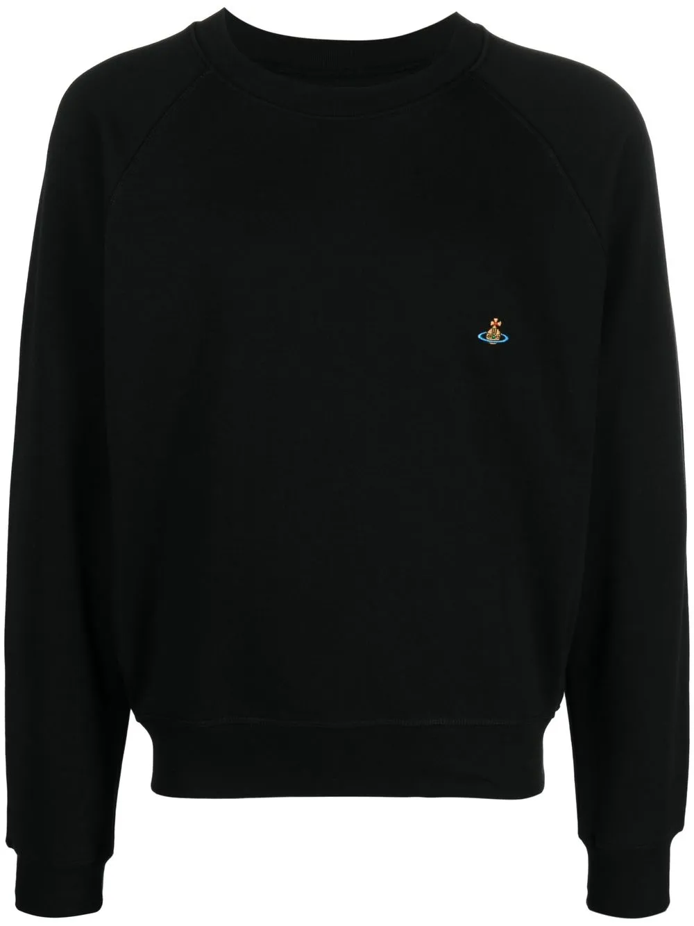 

Vivienne Westwood Orb-logo crew neck sweatshirt - Black